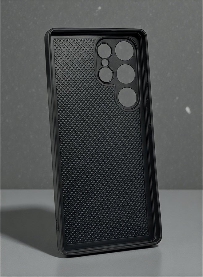 Covernex Samsung Galaxy S25 Ultra Protective Case Cover Printed Featuring Neutral Tones Circular and Linear Art - Image 4